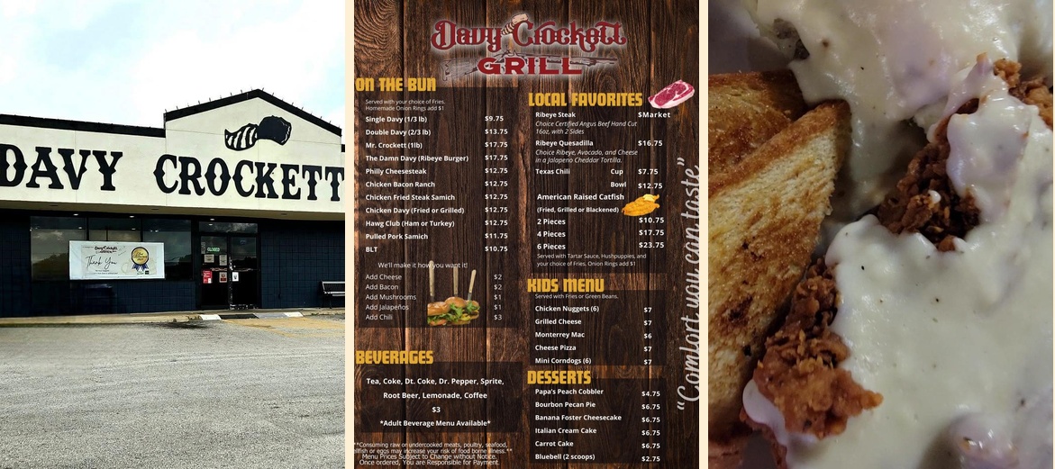 Davy Crockett Grill Crockett